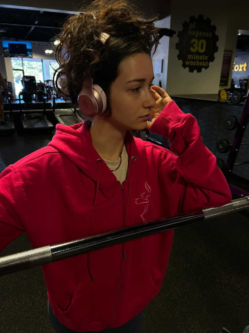 HNL pre pump hoodie pink
