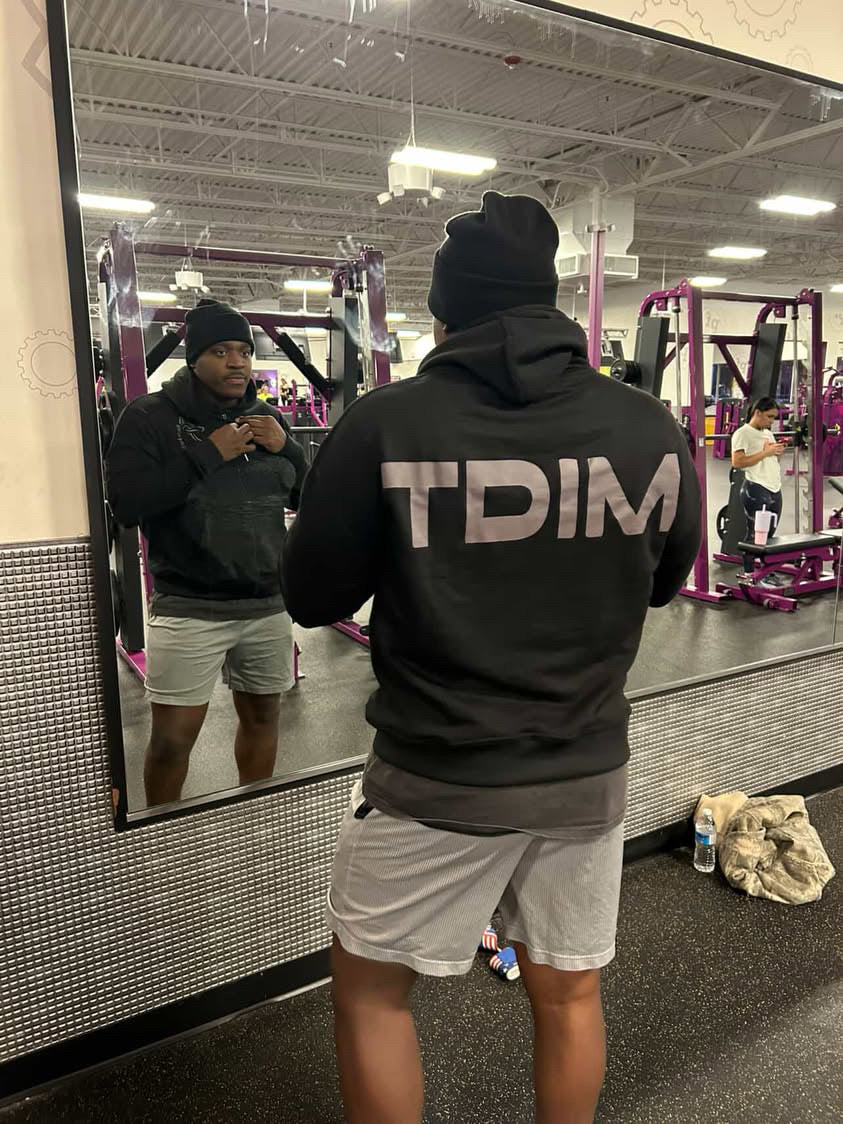 HNL pre pump  color rush black hoodie